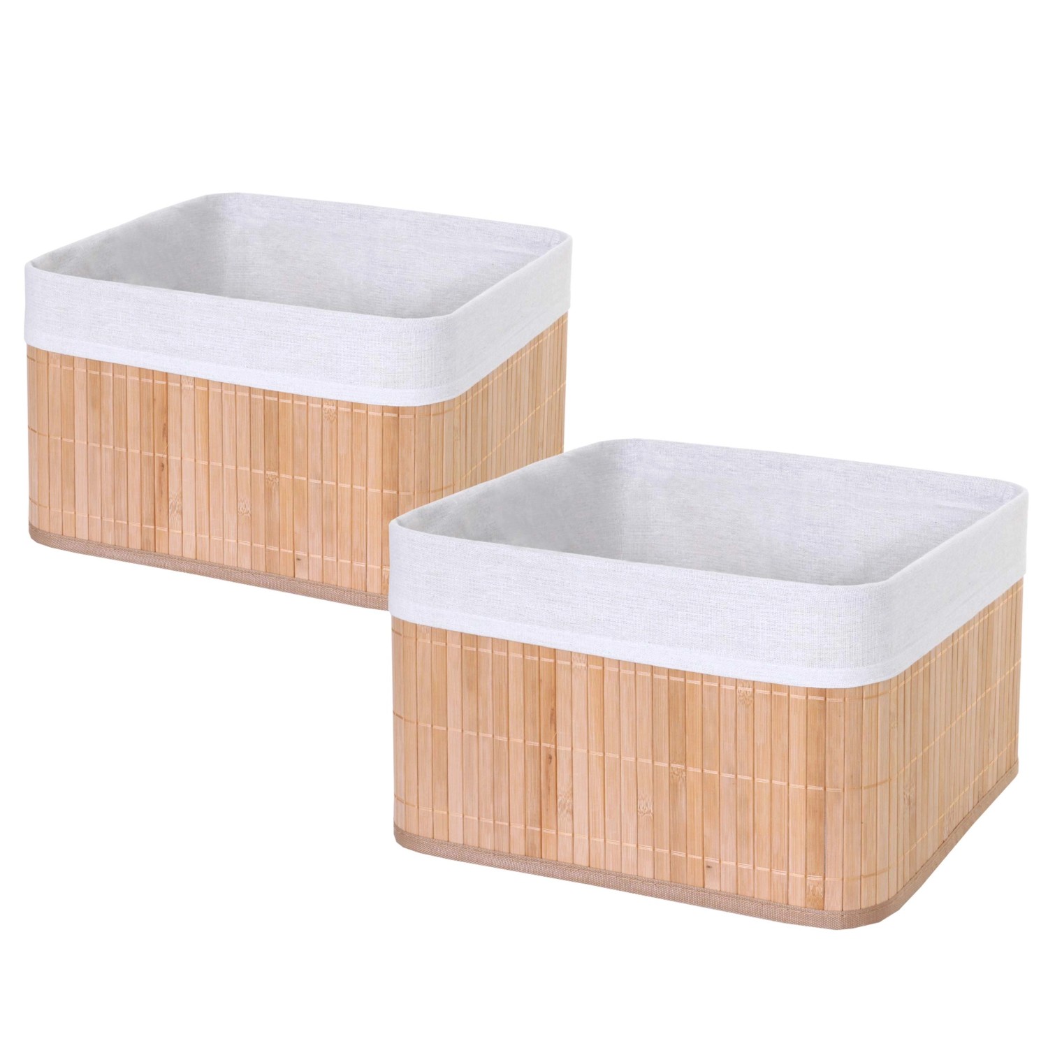 MCW Aufbewahrungskorb C21 2er-Set Naturfarben MCW Aufbewahrungskorb C21 2er-Set Naturfarben von MCW
