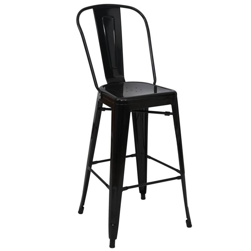 MCW Barhocker A73 Metall Schwarz von MCW