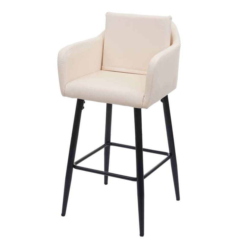 MCW Barhocker H93 Kunstleder Creme-Beige von MCW