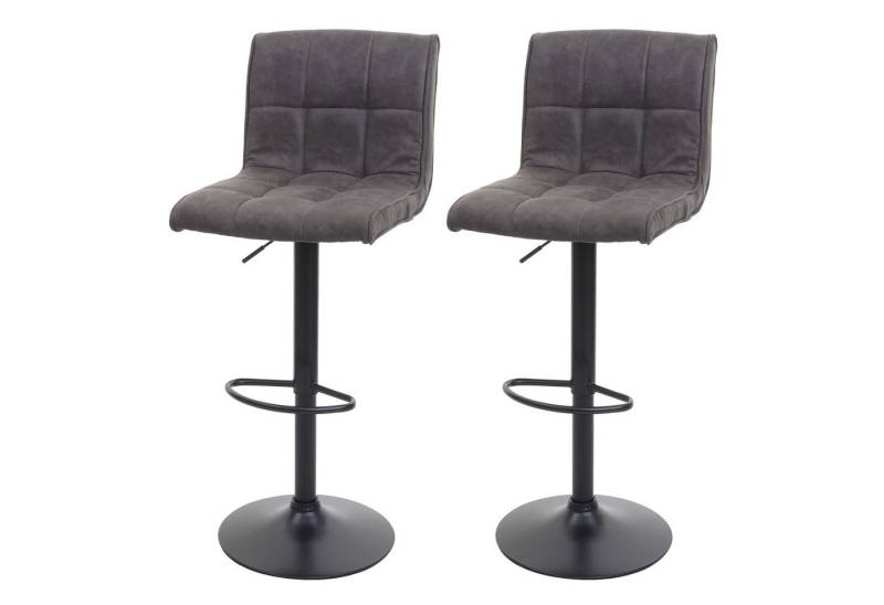 MCW Barhocker MCW-B13 (Set, 2er), 2er-Set, Höhenverstellbar, Inkl. Fußablage von MCW