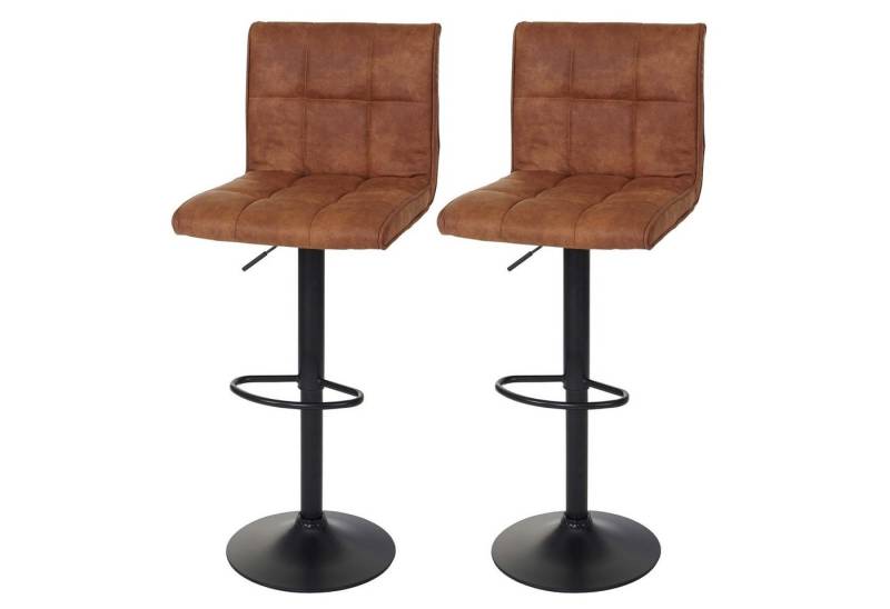 MCW Barhocker MCW-B13 (Set, 2er), 2er-Set, Höhenverstellbar, Inkl. Fußablage von MCW