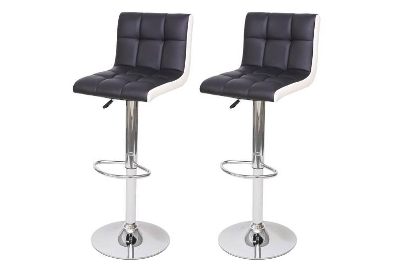 MCW Barhocker MCW-G87 (Set, 2er), 2er-Set, höhenverstellbar, Um 360° drehbar, Inklusive Fußablage von MCW