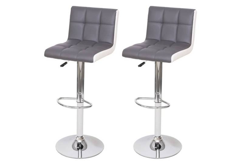 MCW Barhocker MCW-G87 (Set, 2er), 2er-Set, höhenverstellbar, Um 360° drehbar, Inklusive Fußablage von MCW