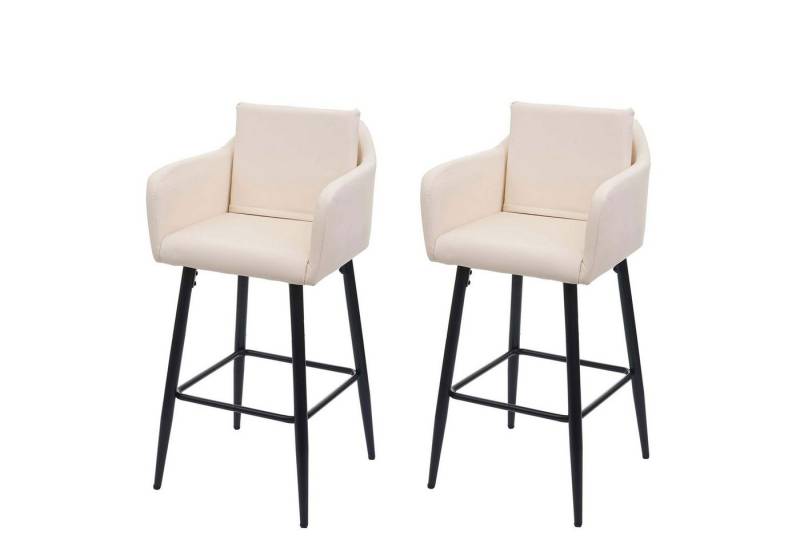 MCW Barhocker MCW-H93-2 (Set, 2 St., 2er), 2er-Set, Mit Reißverschluss, Bequeme Sitzpolsterung, Mit Bodenschonern von MCW