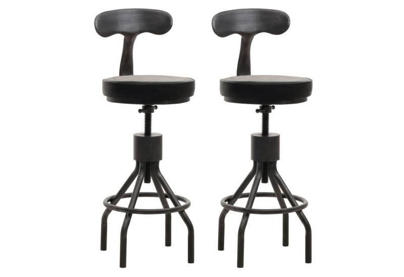 MCW Barhocker MCW-N22 (Set, 2er), Inklusive Fußablage und Fußbodenschoner von MCW