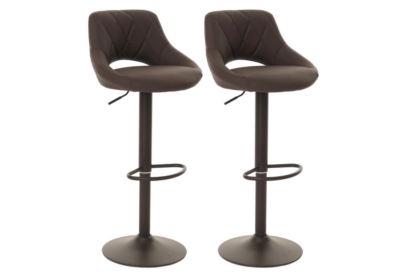 MCW Barhocker MCW-N64-2 (Set, 2er), Einfarbiges Design von MCW