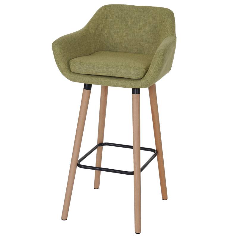 MCW Barhocker Vaasa T381 2er-Set Textil Hellgrün von MCW
