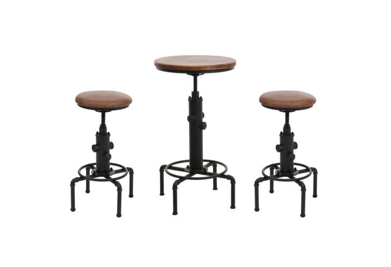 MCW Bartisch MCW-N23-Tisch-SetKL (Set, 3er), Industriedesign von MCW