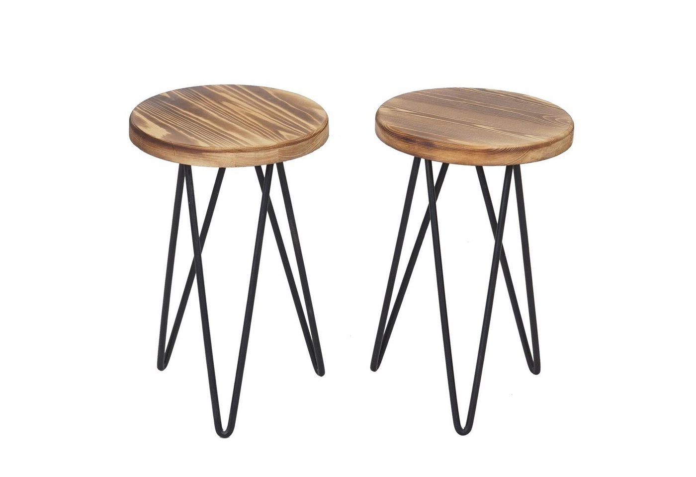 MCW Beistelltisch MCW-A81 (Set, 2er), Industrie Design, Komplett montiert von MCW