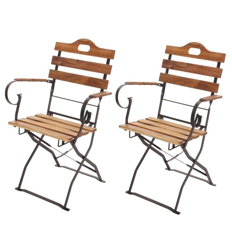 MCW Biergartenstuhl J40 2er Set Naturfarben von MCW