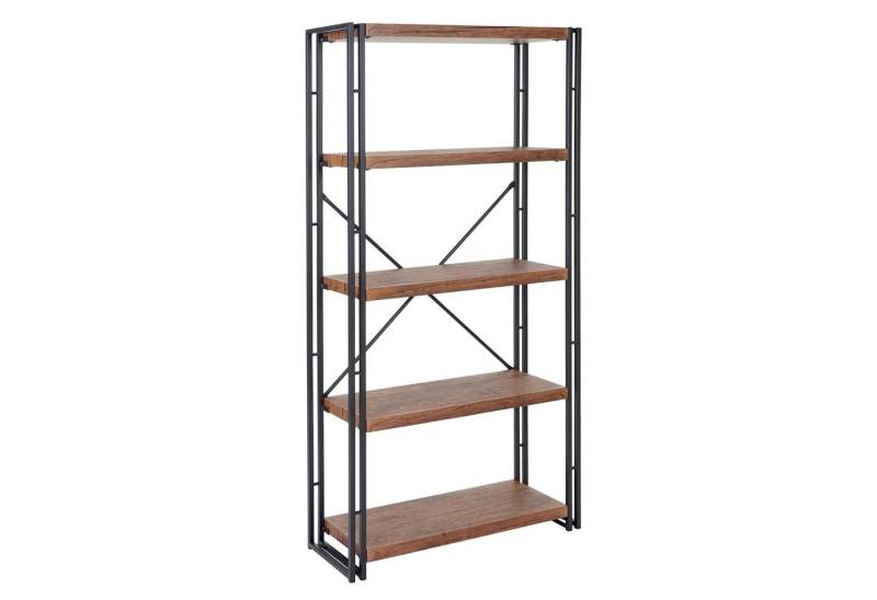 MCW Bücherregal MCW-A27-b, Oberfläche mit 3D Struktur, Viel Stauraum, Inklusive Bodenschoner von MCW