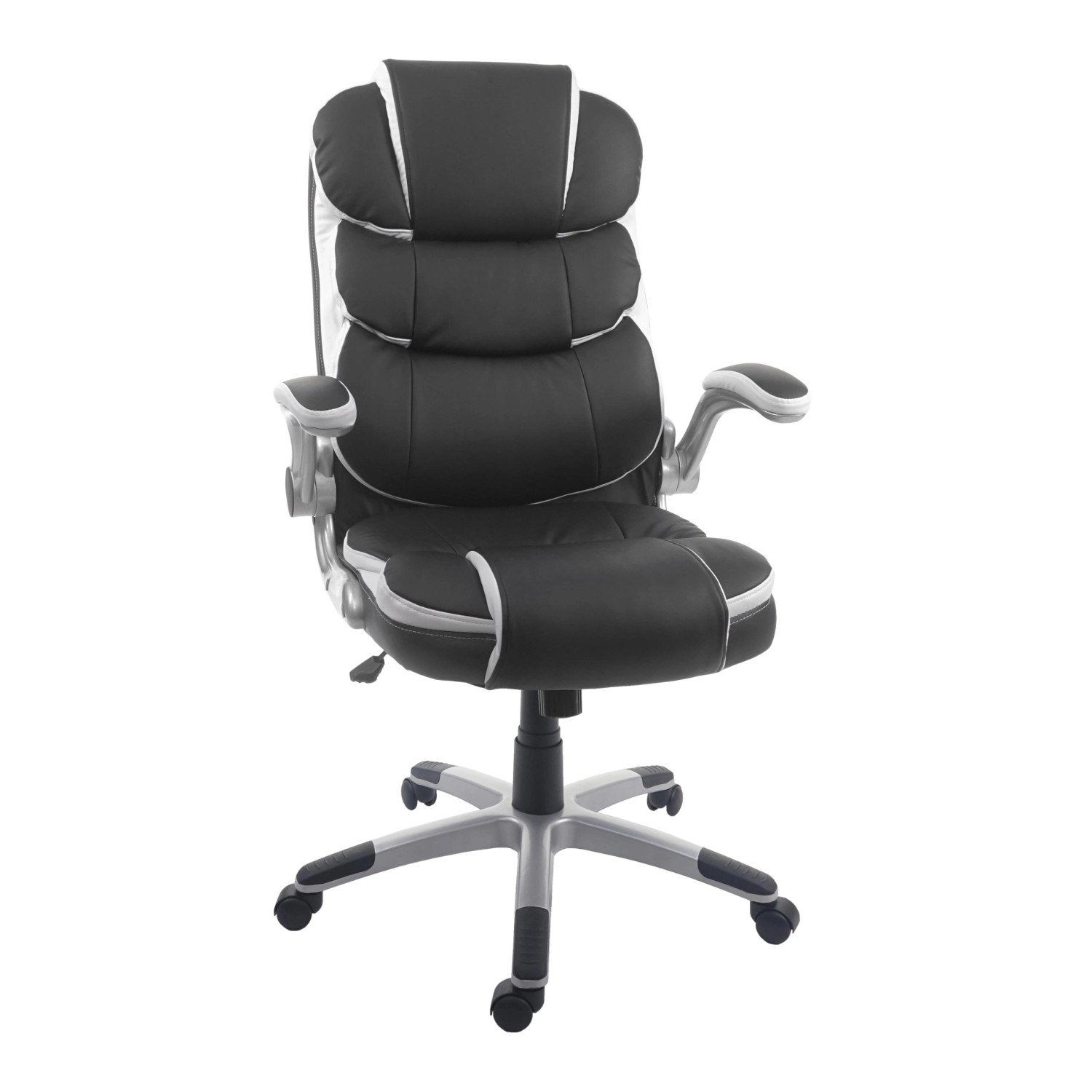 MCW Bürostuhl F80 Schreibtischstuhl Chefsessel Drehstuhl Kunstleder Schwarz MCW Bürostuhl F80 Schreibtischstuhl Chefsessel Drehstuhl Kunstleder Schwarz von MCW