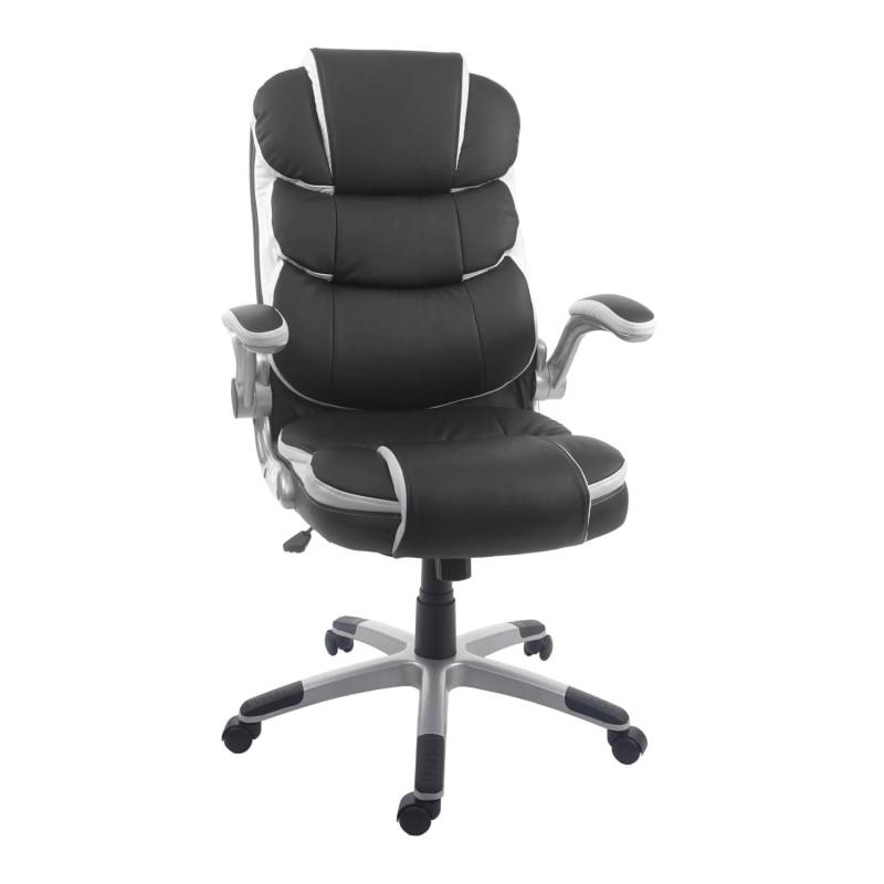 MCW Bürostuhl F80 Schreibtischstuhl Chefsessel Drehstuhl Kunstleder Schwarz von MCW