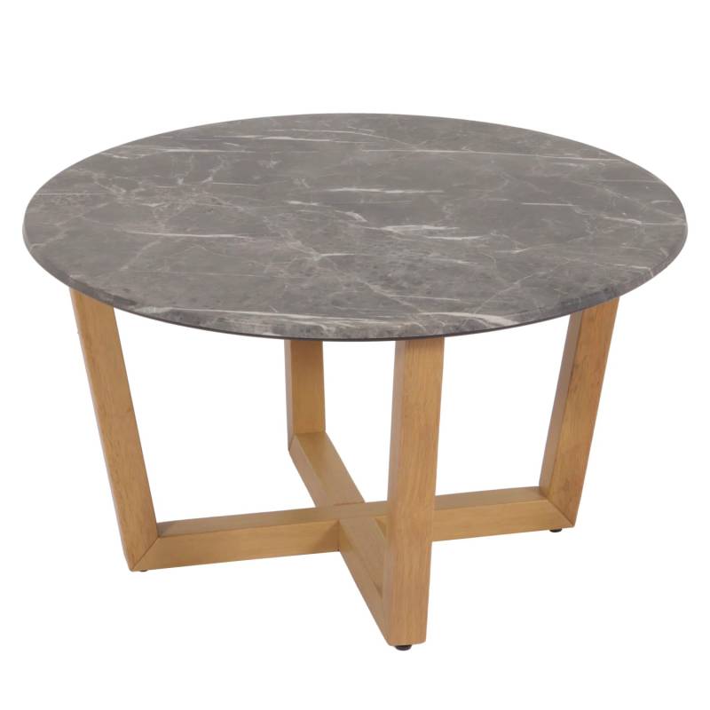 MCW Couchtisch M61 Marmor/Stein-Optik Helles Gestell von MCW