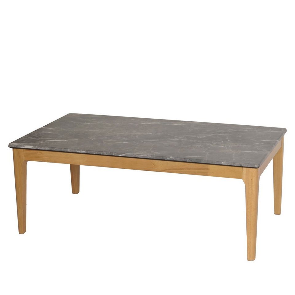 MCW Couchtisch MCW-M55-C1, Kunststoff-Schoner zum Schutz des Bodens, Gestell aus Massiv-Holz von MCW