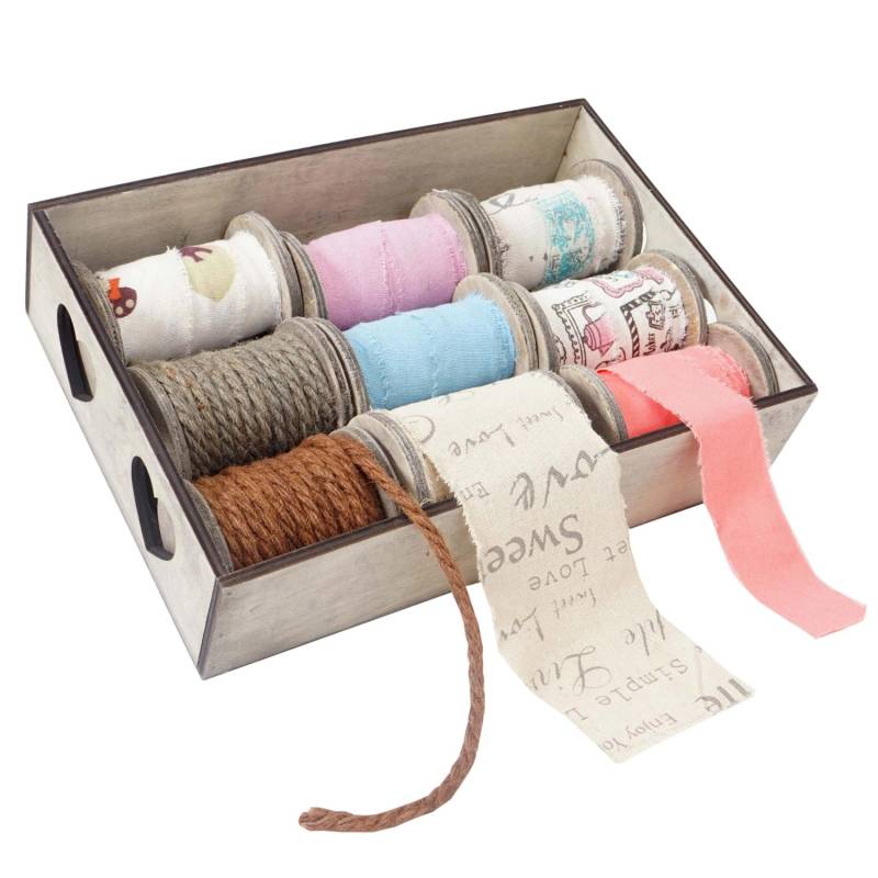 MCW Deko-Box Bänder 9 Rollen von MCW
