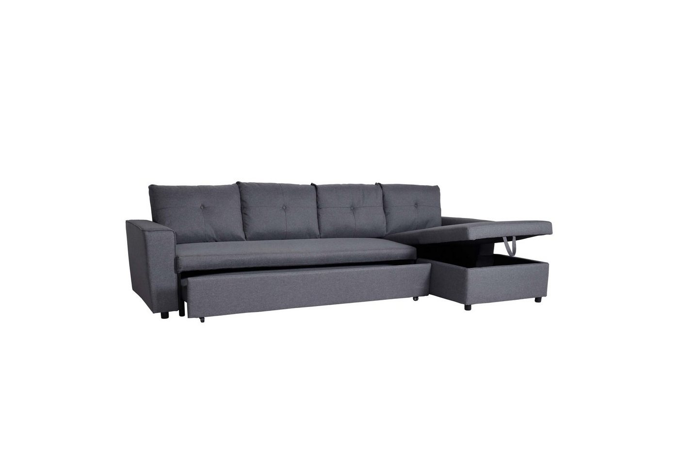 MCW Ecksofa MCW-L16, 1 Teile, Mit Aufbewahrungsbox von MCW