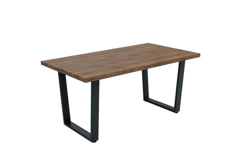 MCW Esstisch MCW-O61, Modernes Industrial-Design mit Kufengestell von MCW