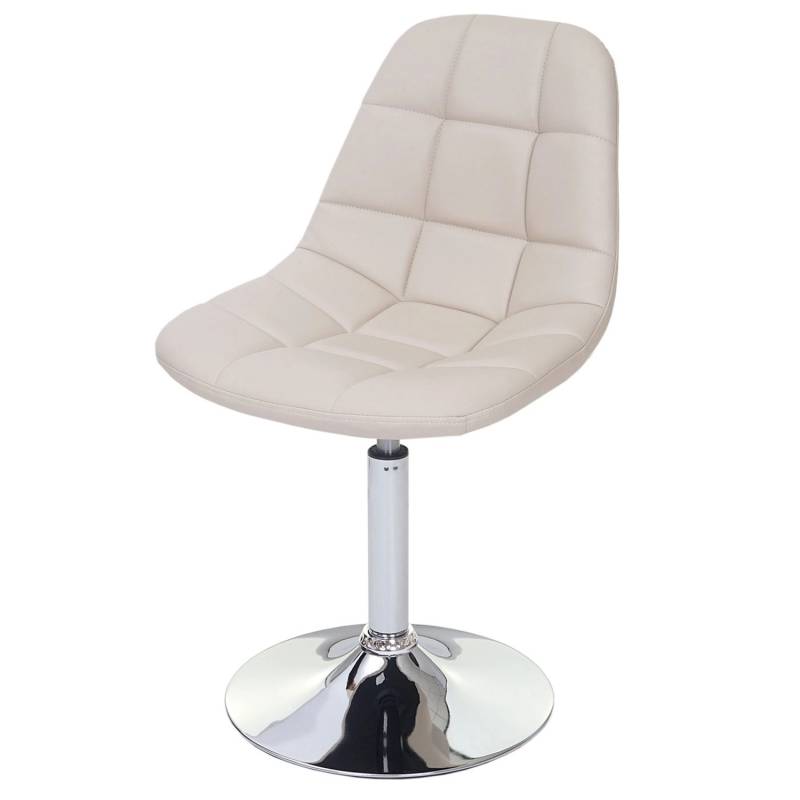 MCW Esszimmerstuhl A60 2er-Set Kunstleder Creme von MCW
