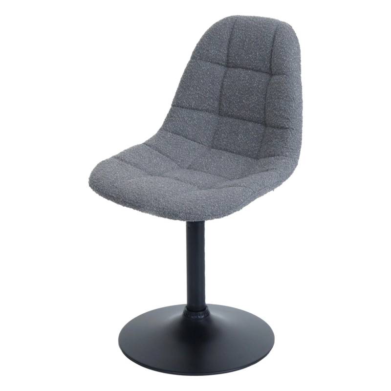 MCW Esszimmerstuhl A60 Stoff/Textil Boucle 450g/m² Dunkelgrau von MCW