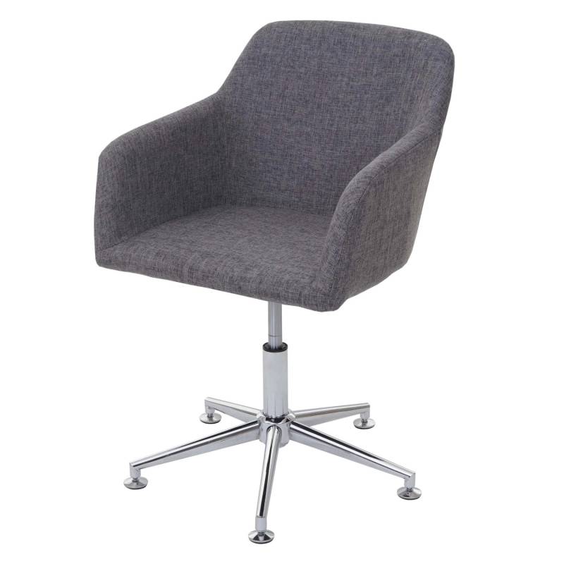 MCW Esszimmerstuhl A74 6er-Set Textil Grau von MCW