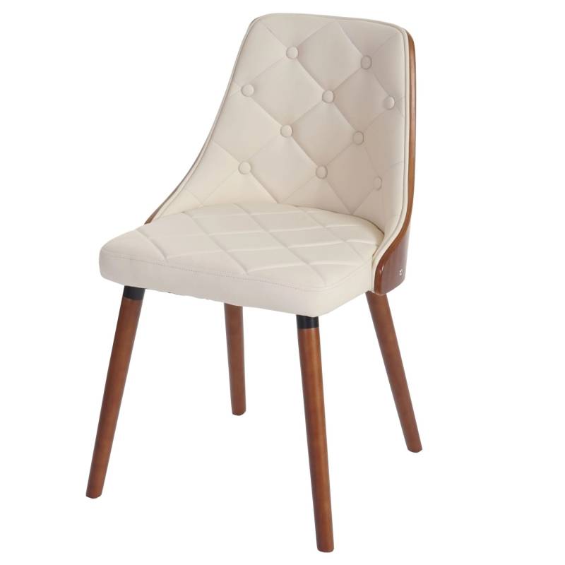 MCW Esszimmerstuhl A75 2er-Set Kunstleder Creme von MCW