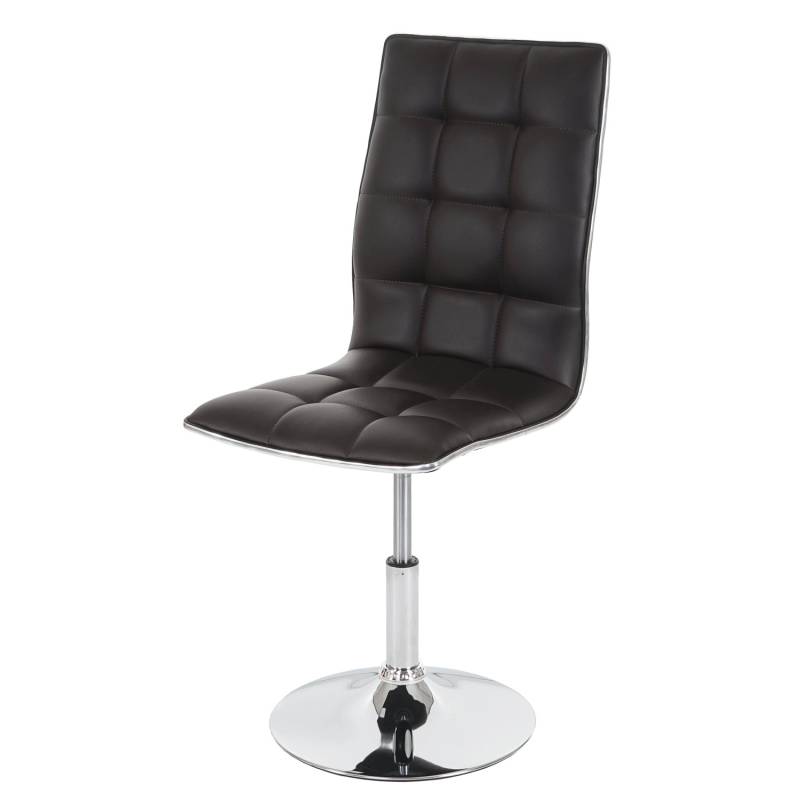 MCW Esszimmerstuhl C41 2er-Set Braun Kunstleder von MCW