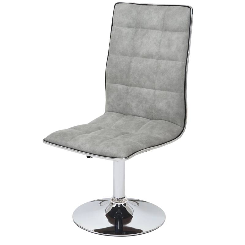 MCW Esszimmerstuhl C41 2er-Set Vintage Betongrau Stoff/Textil von MCW