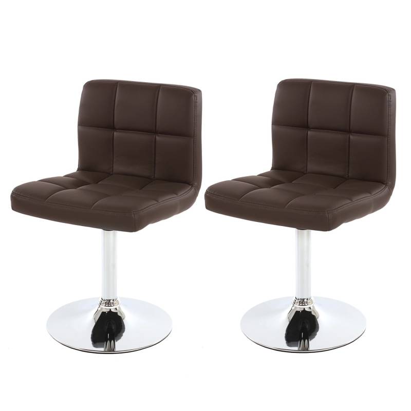 MCW Esszimmerstuhl Cadiz 2er-Set Braun von MCW