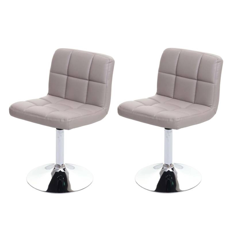 MCW Esszimmerstuhl Cadiz 2er-Set Taupe-Grau von MCW