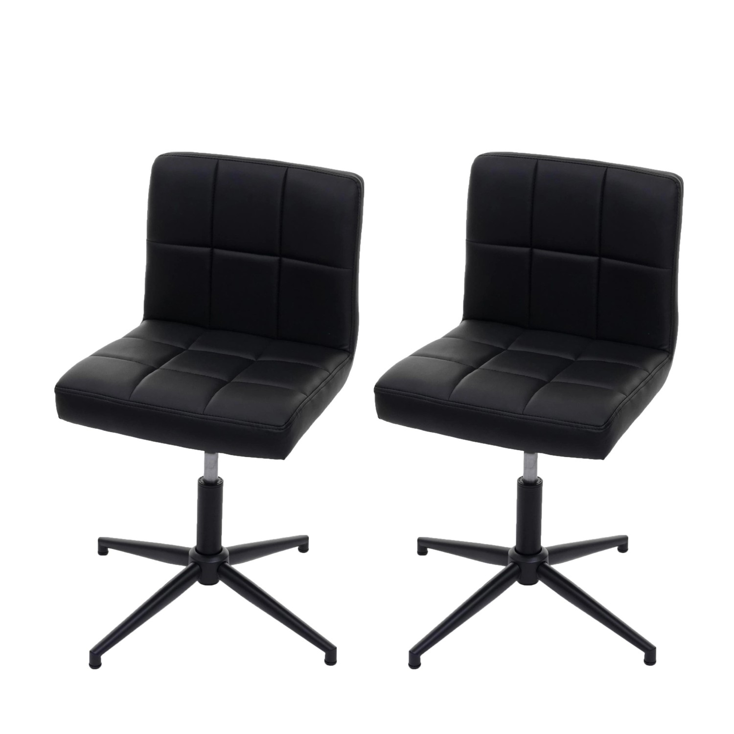 MCW Esszimmerstuhl Cadiz II 2er Set Kunstleder Schwarz Fuß Schwarz MCW Esszimmerstuhl Cadiz II 2er Set Kunstleder Schwarz Fuß Schwarz von MCW