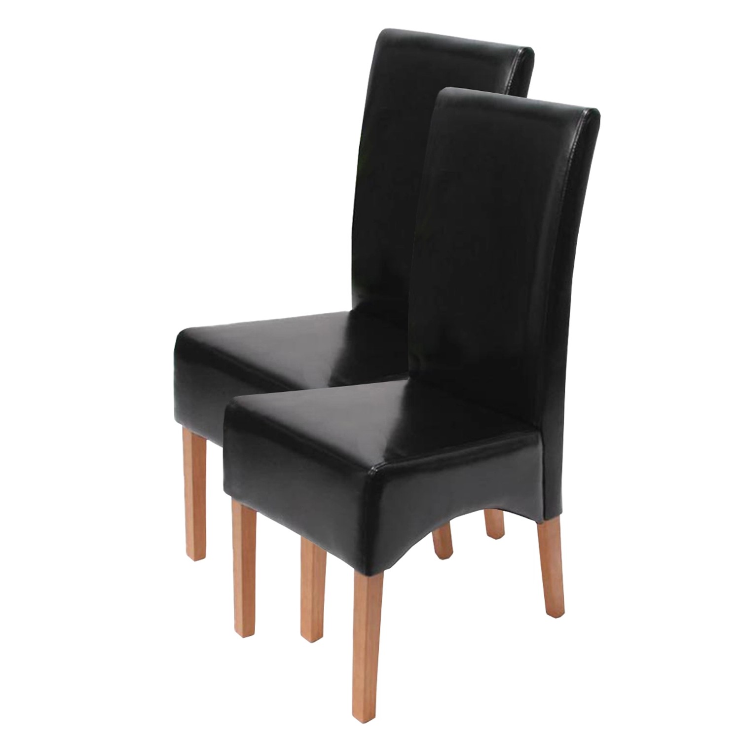 MCW Esszimmerstuhl Crotone 2er-Set Schwarz Helle Beine MCW Esszimmerstuhl Crotone 2er-Set Schwarz Helle Beine von MCW
