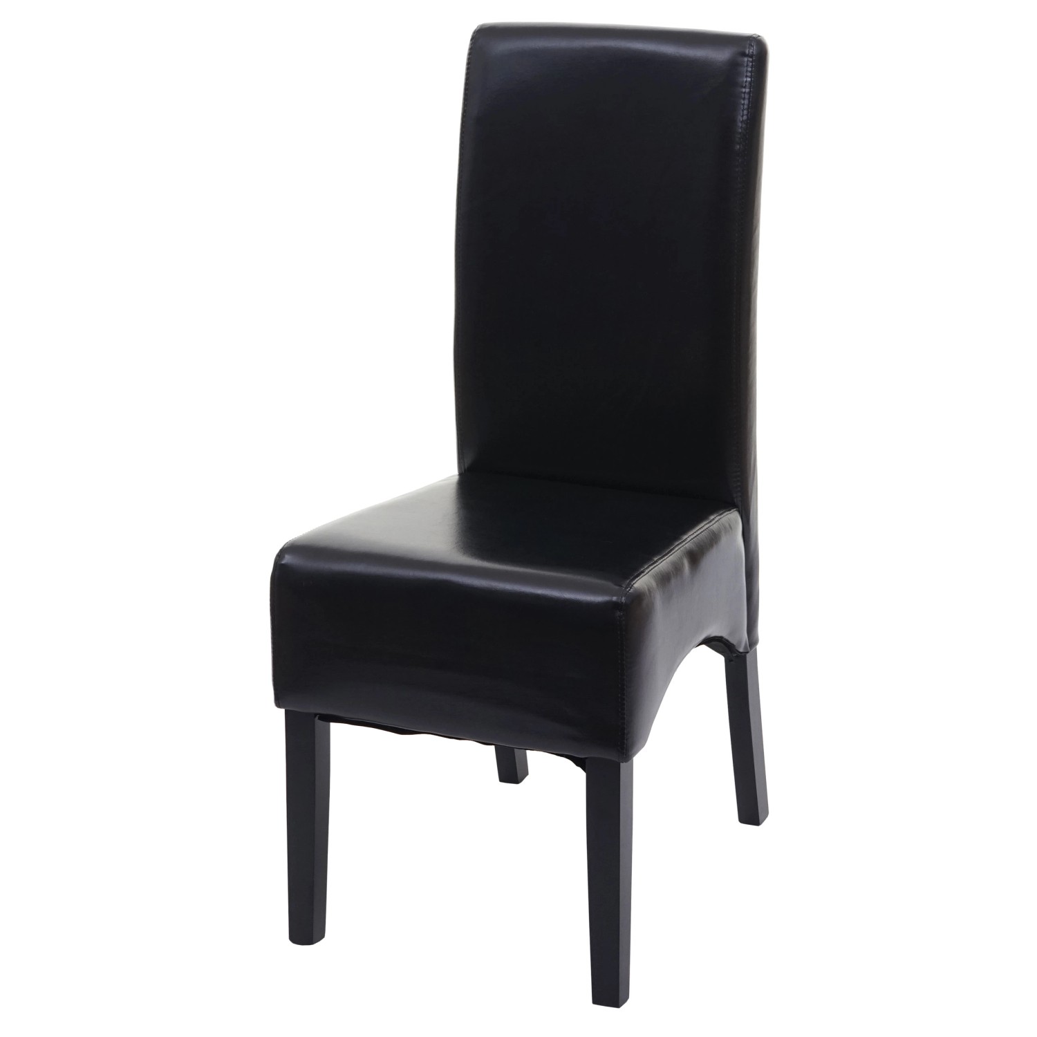 MCW Esszimmerstuhl Crotone Schwarz Dunkle Beine von MCW