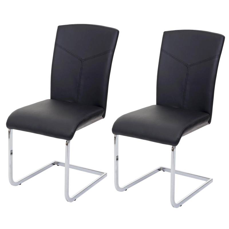 MCW Esszimmerstuhl F36 2er-Set Kunstleder Schwarz MCW Esszimmerstuhl F36 2er-Set Kunstleder Schwarz von MCW