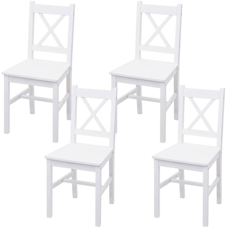 MCW Esszimmerstuhl F77 4er-Set Weiß von MCW
