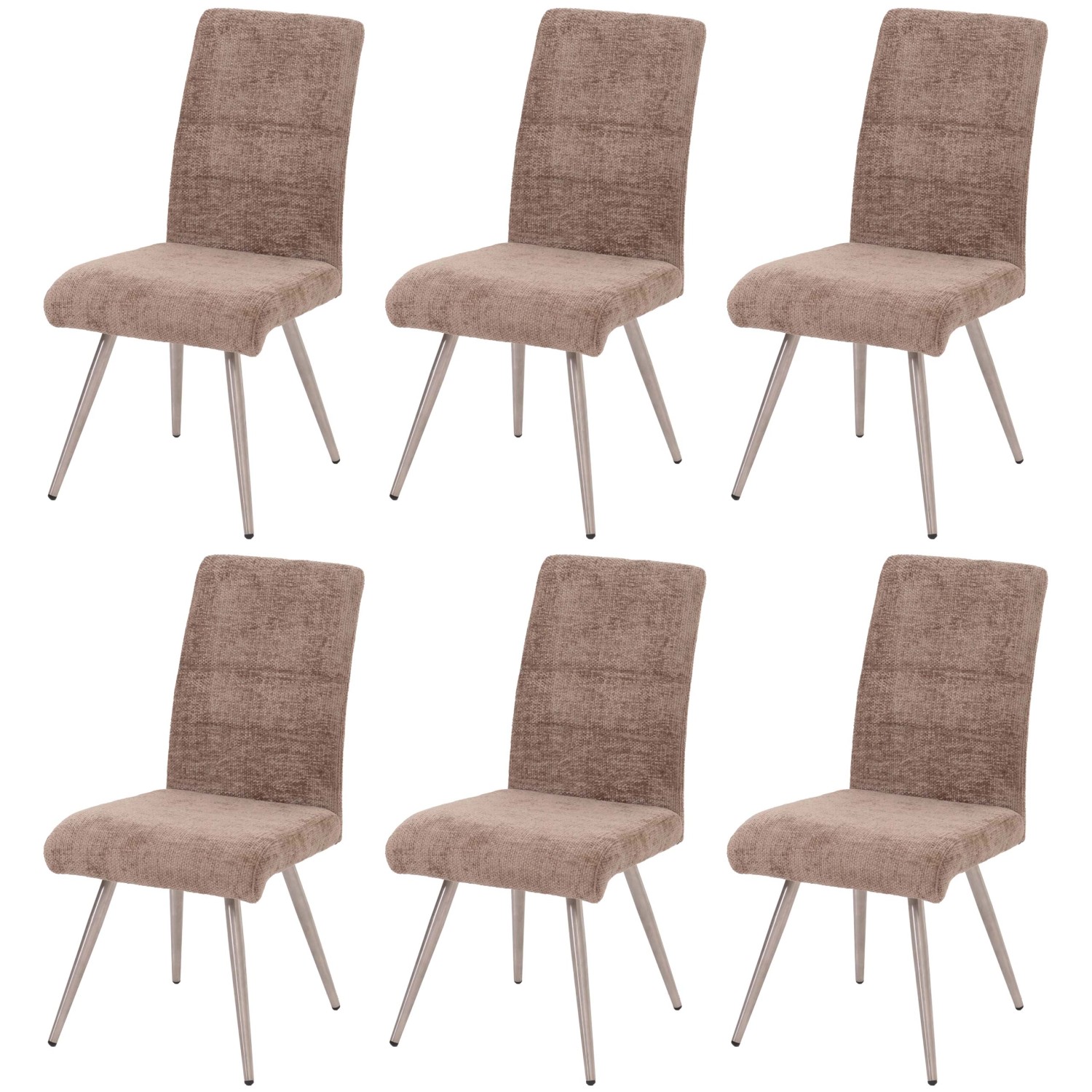 MCW Esszimmerstuhl G55 6er-Set Braun MCW Esszimmerstuhl G55 6er-Set Braun von MCW