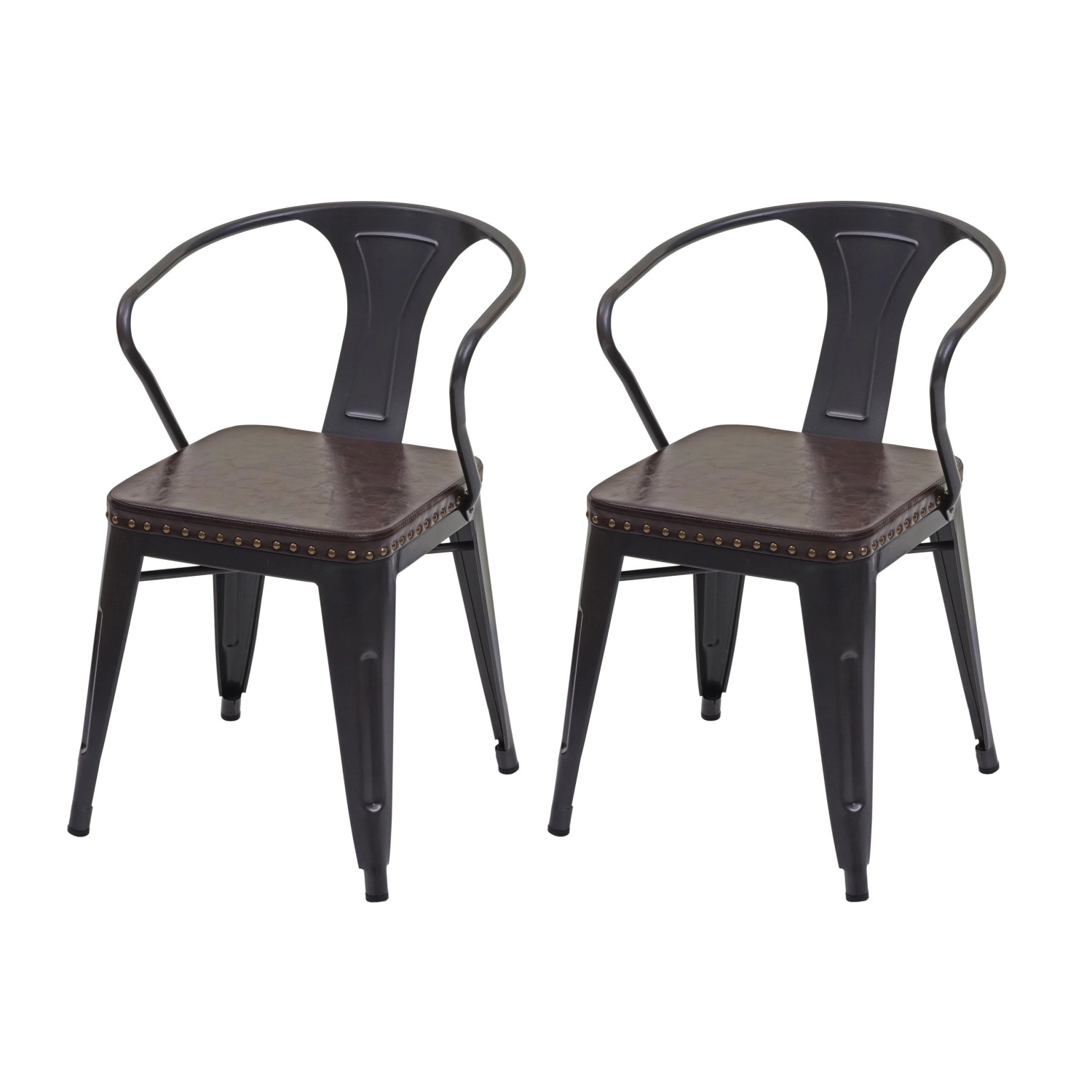 MCW Esszimmerstuhl H10d 2er-Set Schwarz-Braun MCW Esszimmerstuhl H10d 2er-Set Schwarz-Braun von MCW