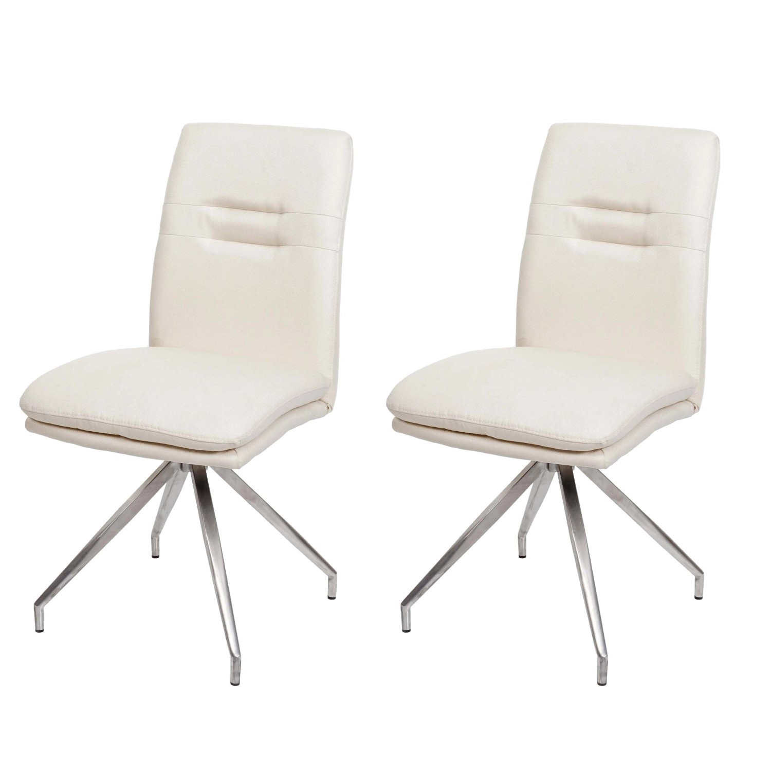 MCW Esszimmerstuhl H70 2er-Set Creme-Beige MCW Esszimmerstuhl H70 2er-Set Creme-Beige von MCW