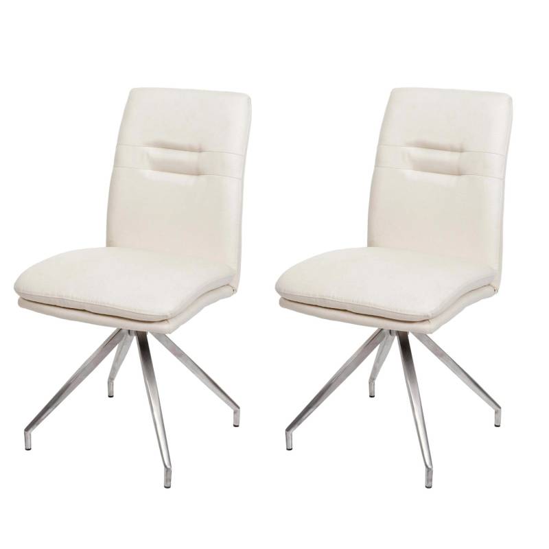 MCW Esszimmerstuhl H70 2er-Set Creme-Beige von MCW