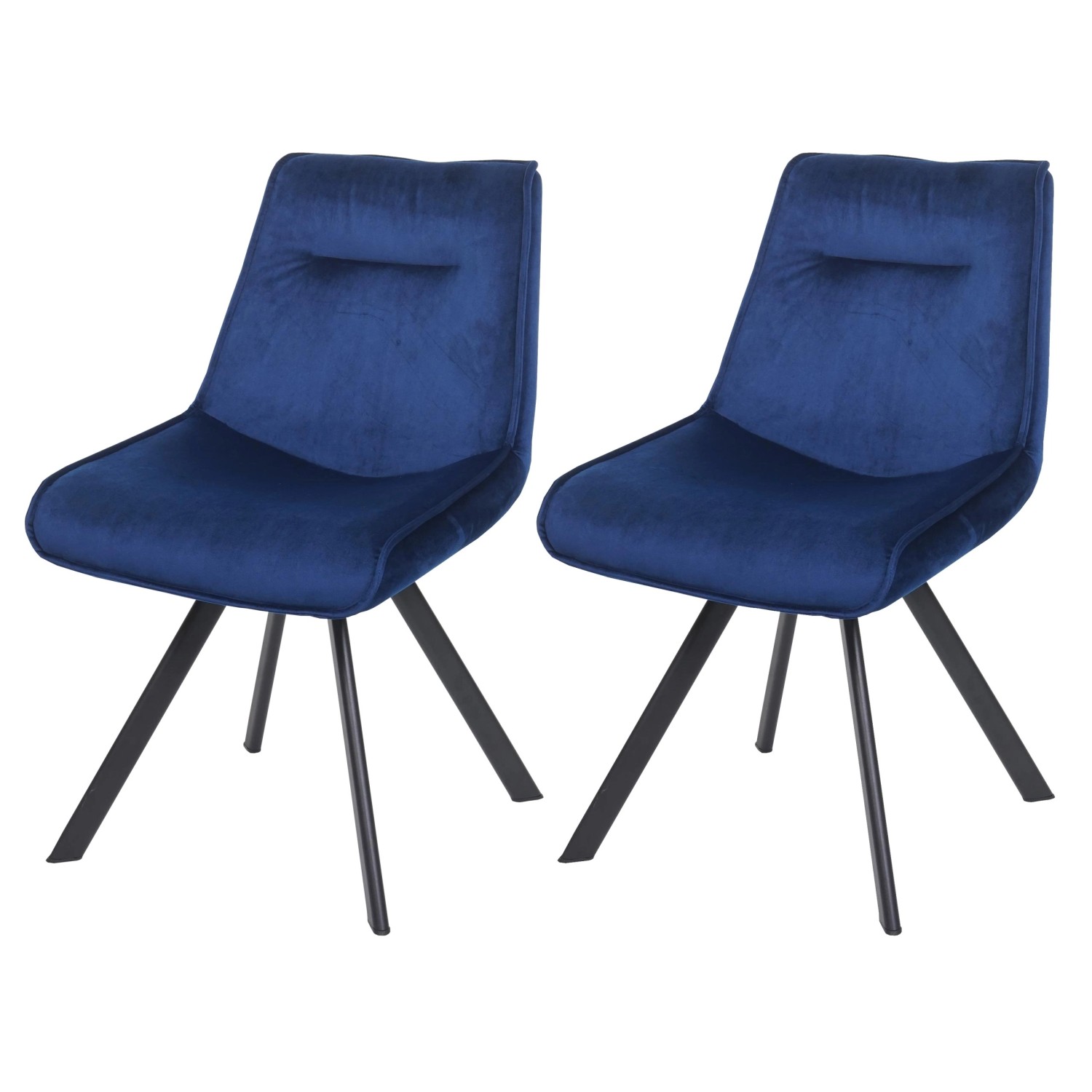 MCW Esszimmerstuhl K24 2er-Set Blau MCW Esszimmerstuhl K24 2er-Set Blau von MCW