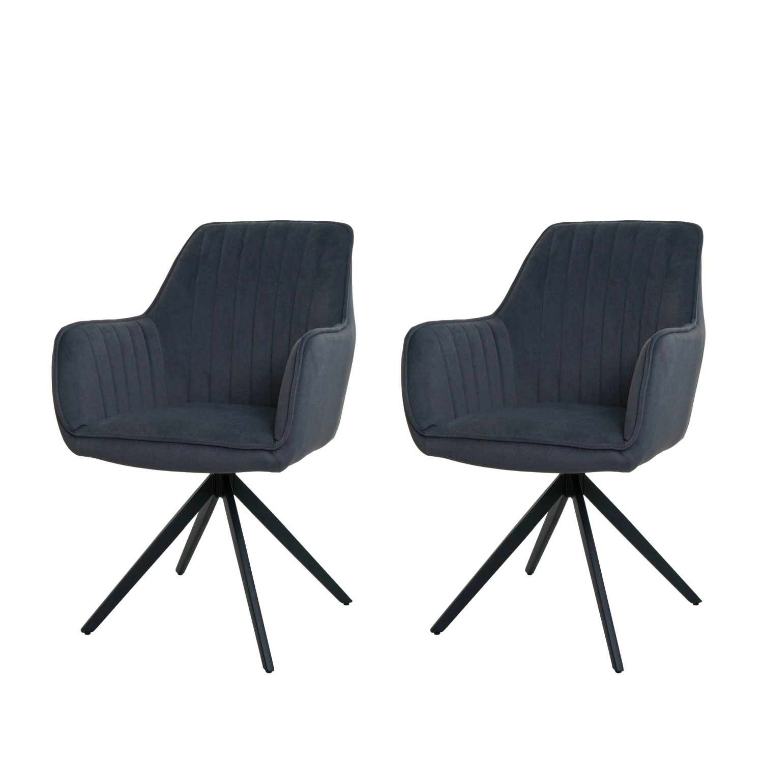 MCW Esszimmerstuhl L79 2er-Set Anthrazit MCW Esszimmerstuhl L79 2er-Set Anthrazit von MCW