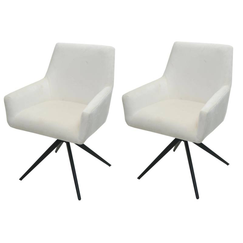 MCW Esszimmerstuhl L91 2er-Set Creme-Beige von MCW