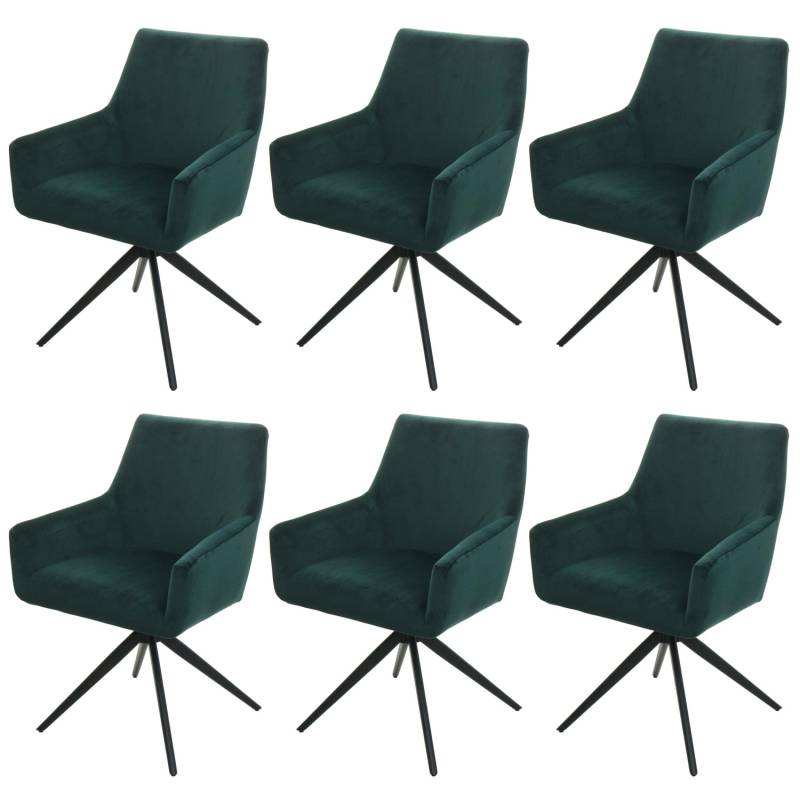 MCW Esszimmerstuhl L91 6er-Set Grün von MCW
