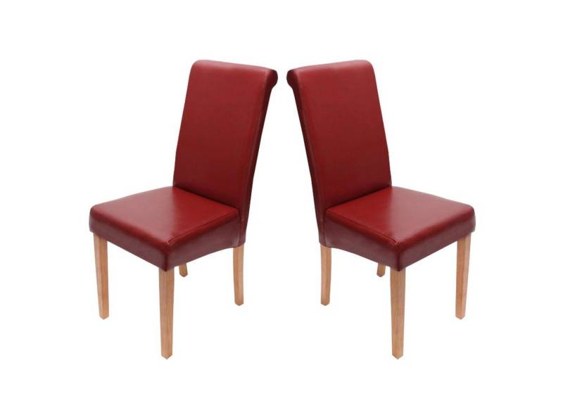 MCW Esszimmerstuhl Lecce II-2 (Set, 2 St), 2er-Set, Abgerundete Ecken und Kanten, Bequeme Sitzhaltung von MCW