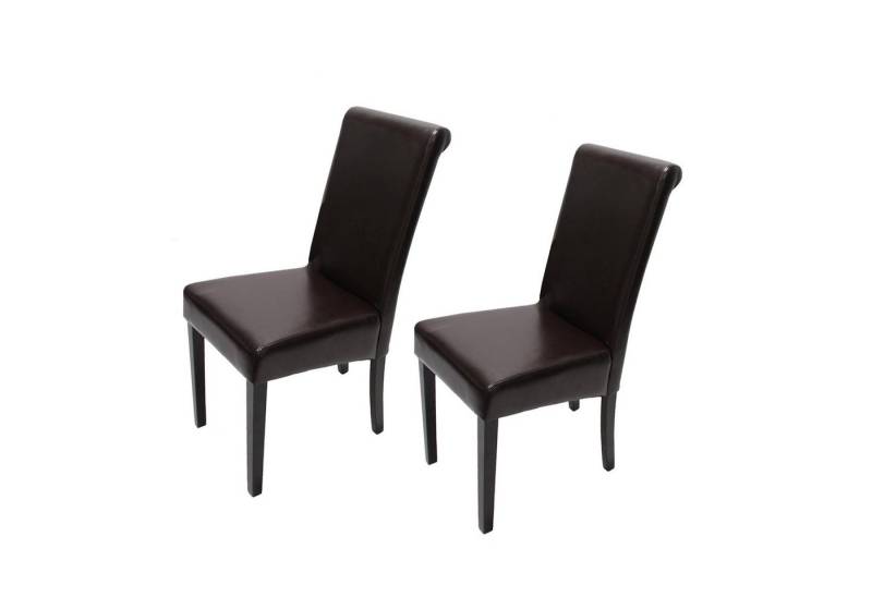 MCW Esszimmerstuhl Lecce II-2 (Set, 2 St), 2er-Set, Abgerundete Ecken und Kanten, Bequeme Sitzhaltung von MCW