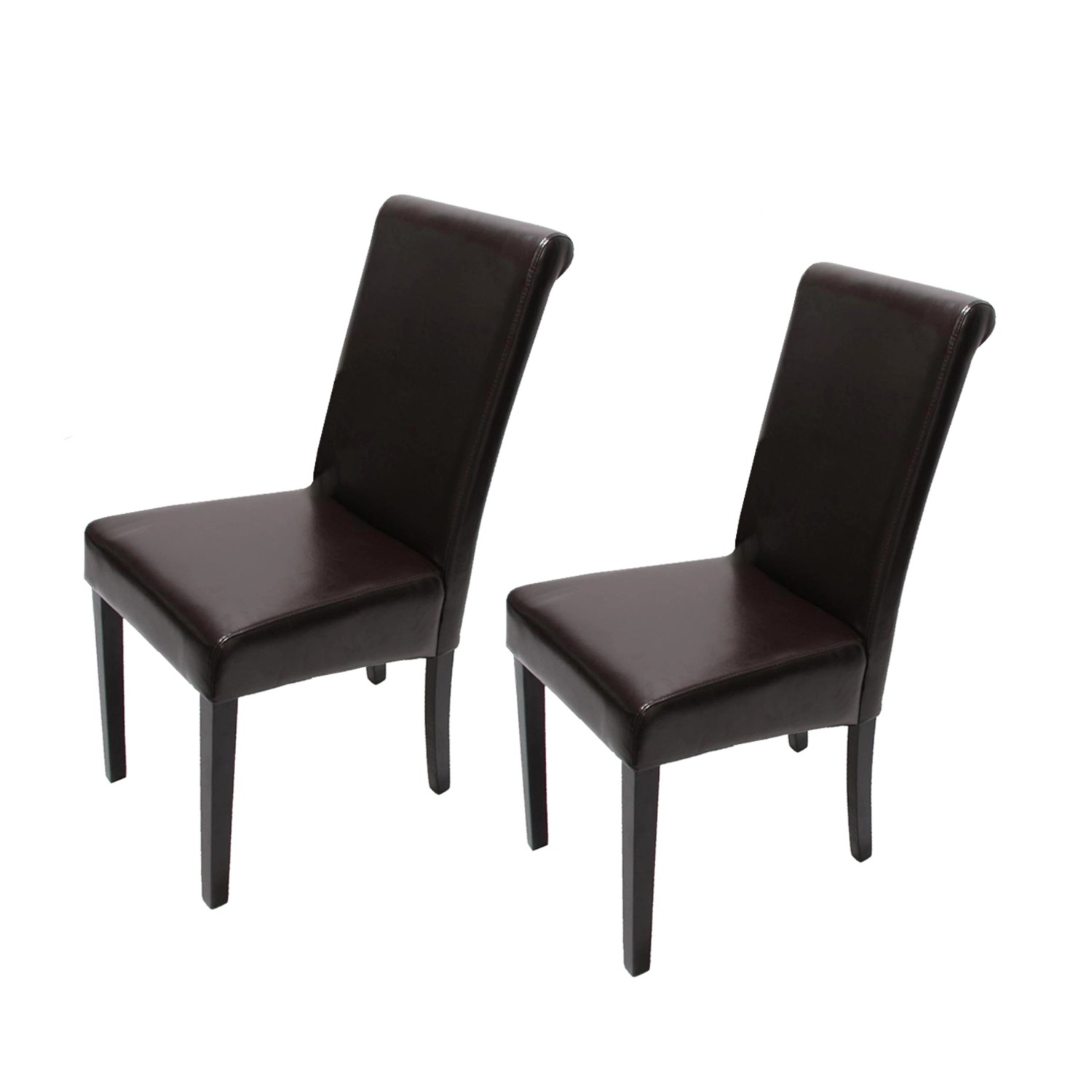 MCW Esszimmerstuhl Lecce II 2er-Set Braun Dunkle Beine MCW Esszimmerstuhl Lecce II 2er-Set Braun Dunkle Beine von MCW
