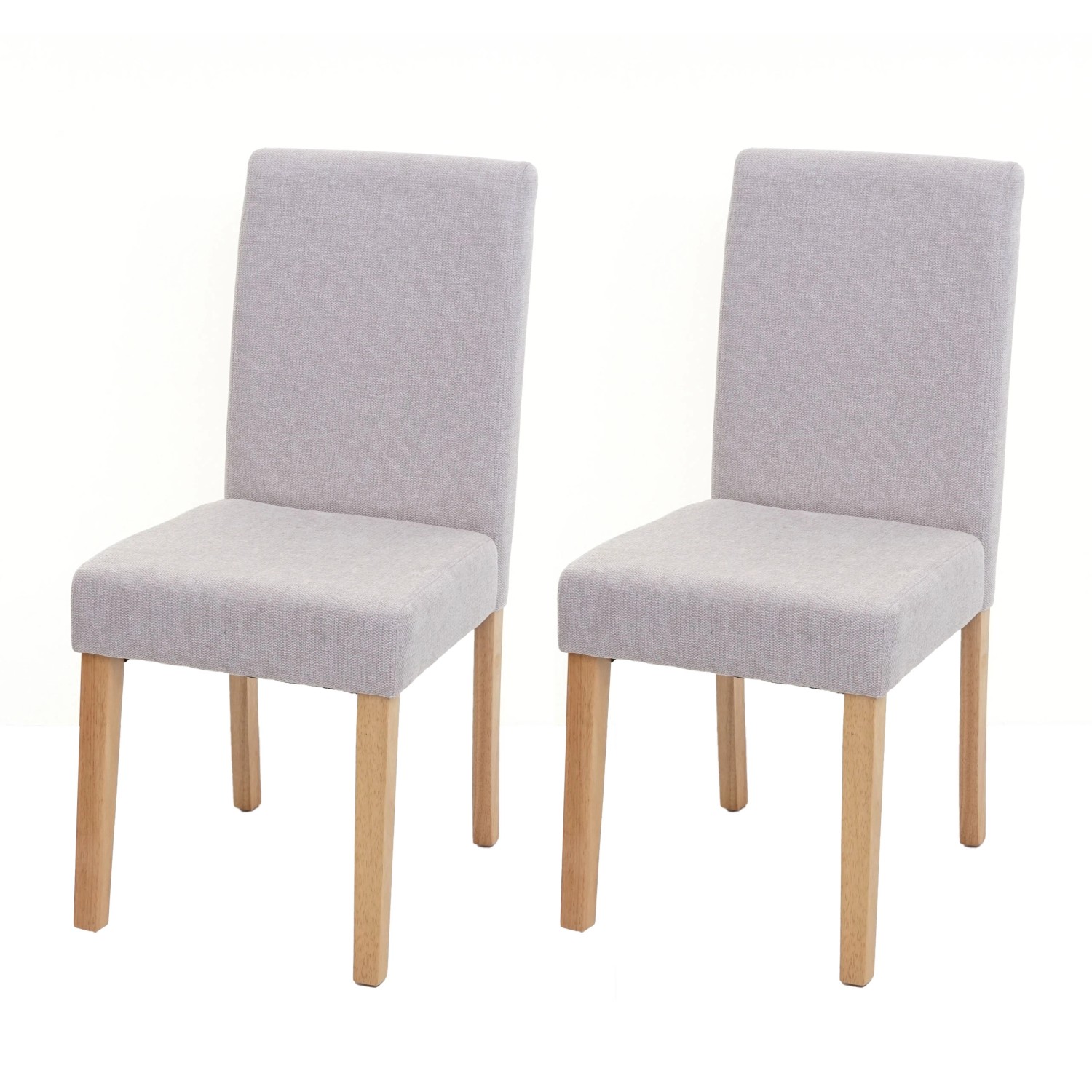MCW Esszimmerstuhl Littau 2er-Set Textil Creme-Beige Helle Beine MCW Esszimmerstuhl Littau 2er-Set Textil Creme-Beige Helle Beine von MCW