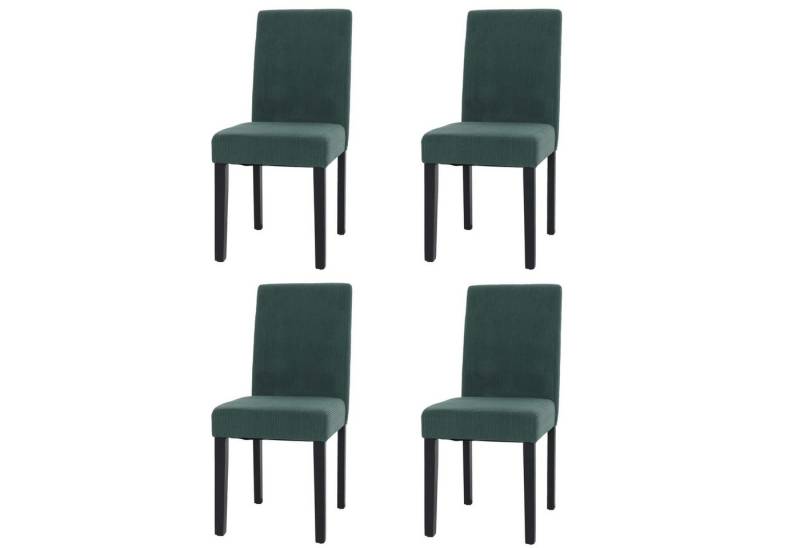 MCW Esszimmerstuhl Littau-C-4 (Set, 4 St), Stuhlbeine aus Massivholz, Rutschfest durch Kunststoffuntersatz von MCW