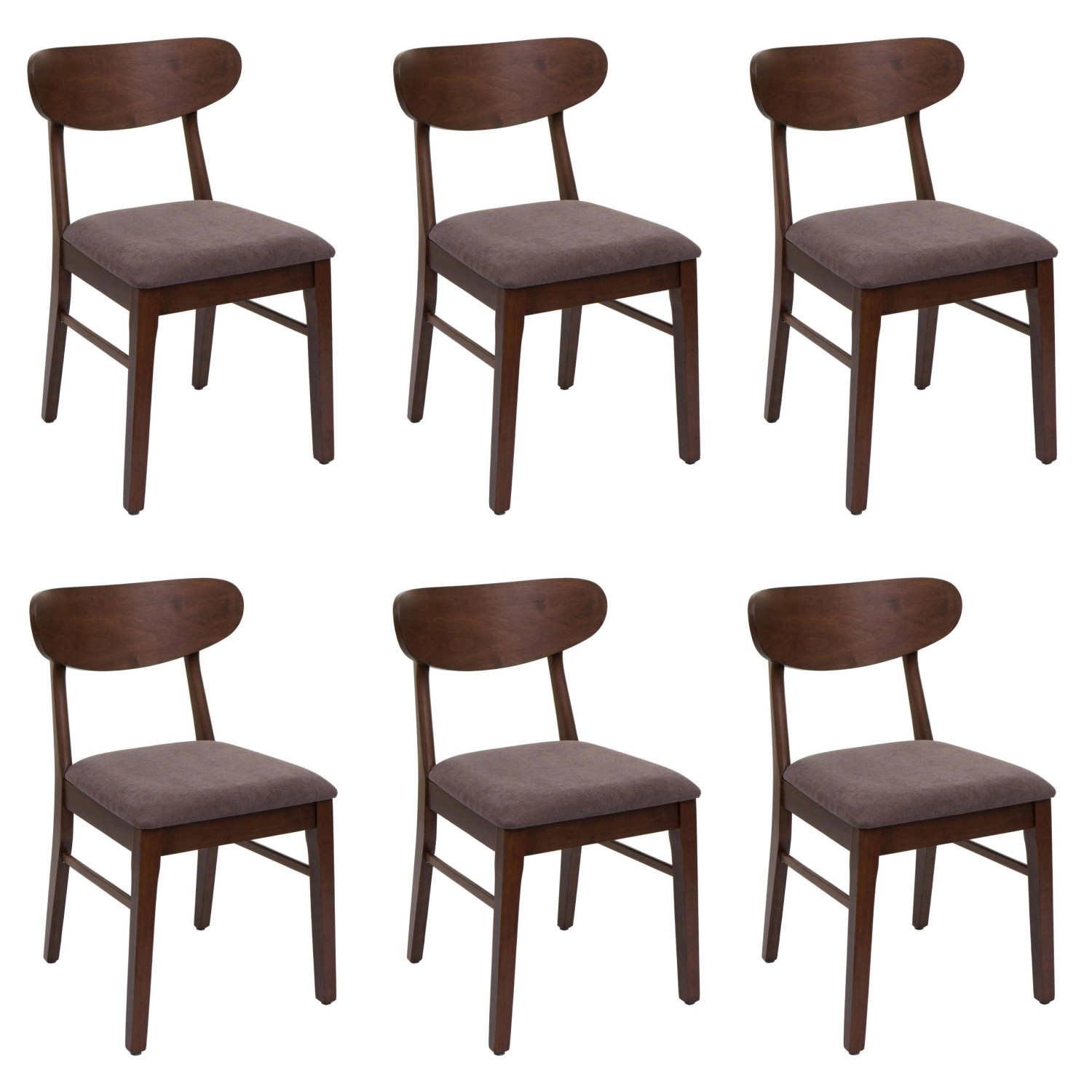 MCW Esszimmerstuhl M59 6er-Set Dunkles Gestell Taupe MCW Esszimmerstuhl M59 6er-Set Dunkles Gestell Taupe von MCW