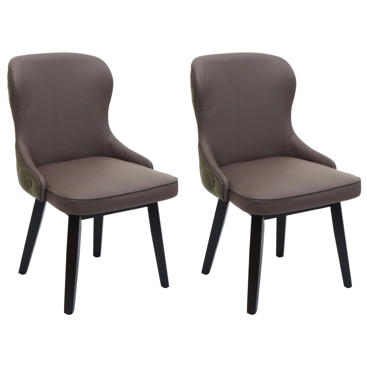 MCW Esszimmerstuhl M60 2er-Set Dunkelgrün-Grau MCW Esszimmerstuhl M60 2er-Set Dunkelgrün-Grau von MCW